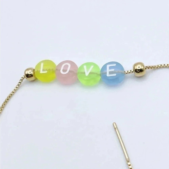 Love Adjustable Colorful Bracelet - Picture 2 of 3